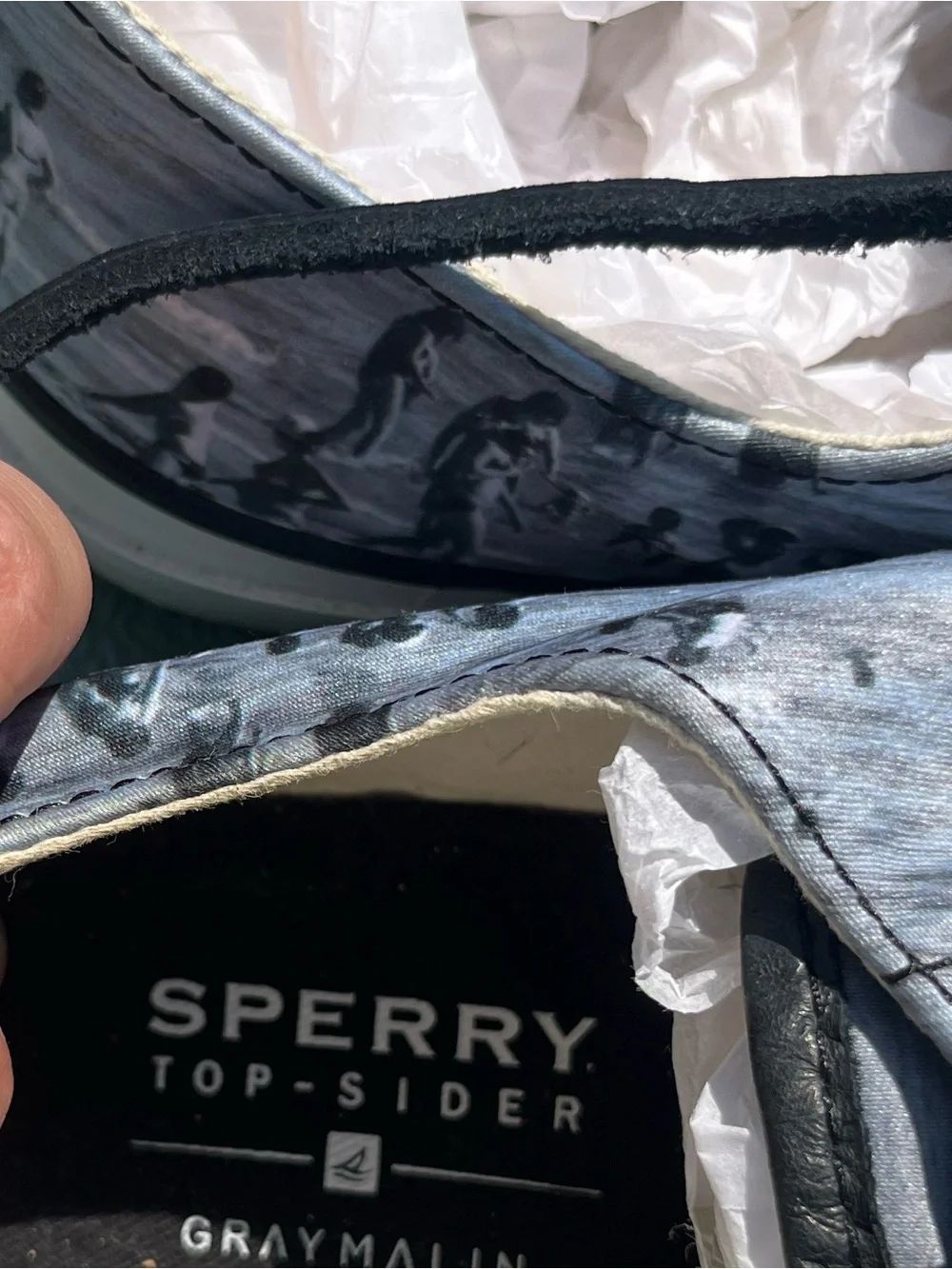 Gray Malin X Sperry Top Sider Beach Print Lace Up Sneaker — image 8 of 8